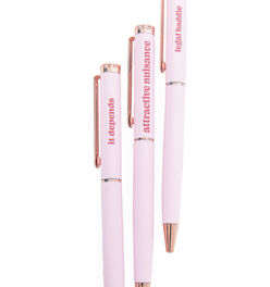 Legal Baddie Pen Set
