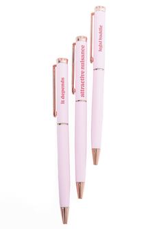 Legal Baddie Pen Set