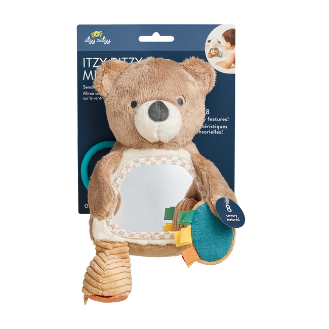 Itzy Bitzy Mirror™ Sensory Tummy Time Mirror-gallery-39652999069867