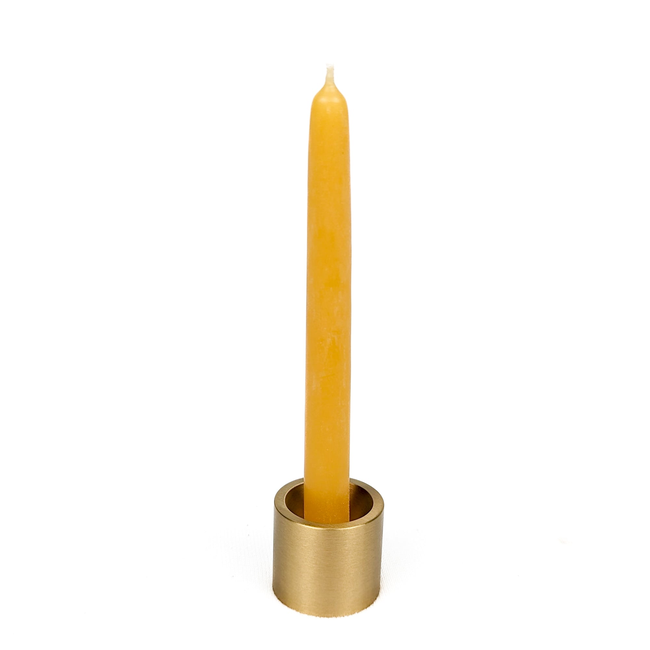 Solid Brass Thin Taper Candle Holder-gallery-39835336900854