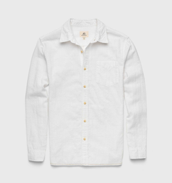Brian Slub Shirt - White
