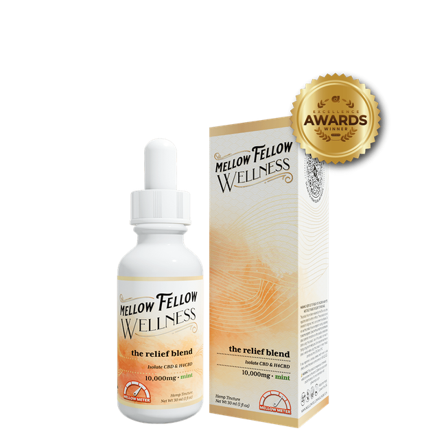 The Relief Blend CBD Tincture - 10,000mg - Mint-gallery-37003735892174