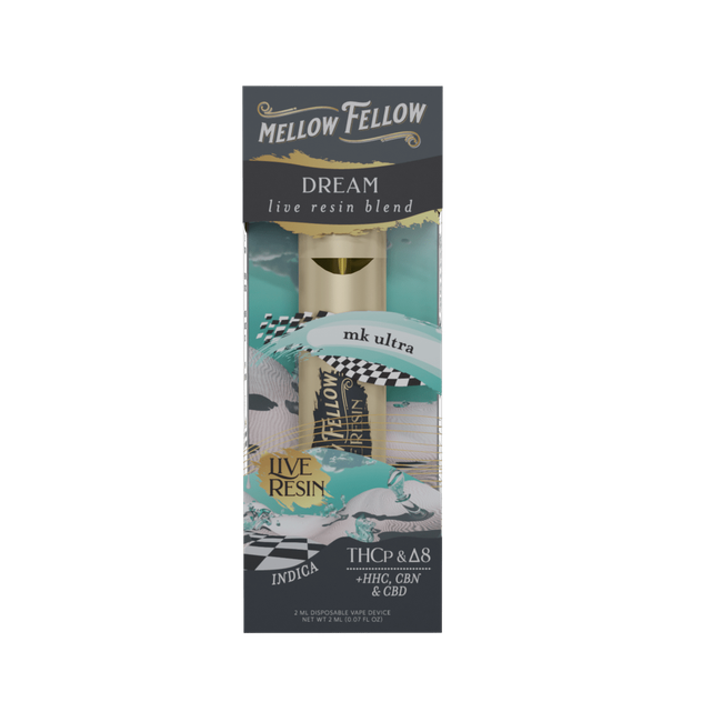 Dream Blend 2ml Live Resin Disposable Vape - MK Ultra (Indica)-gallery-37327751708878