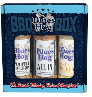 Seasonings BBQ Box - All In, High Flyin' Chicken, and Truffle & Chop