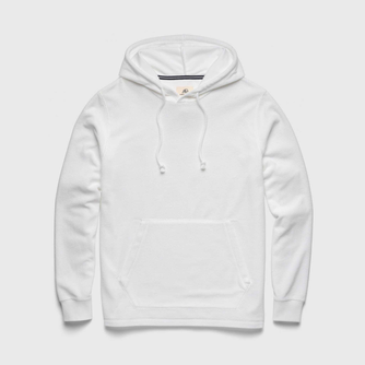 Dave Saltwater Terry Hoodie - White