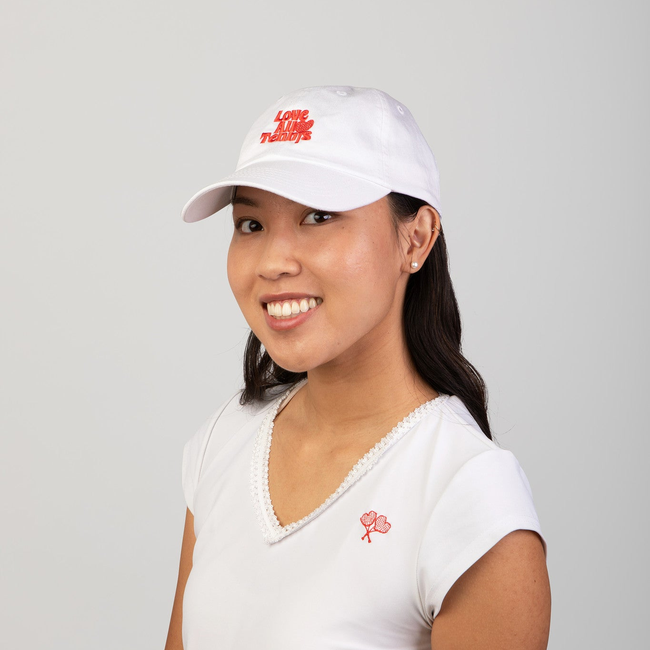 Love All Tennis Premium Baseball Hat-gallery-34399647498321