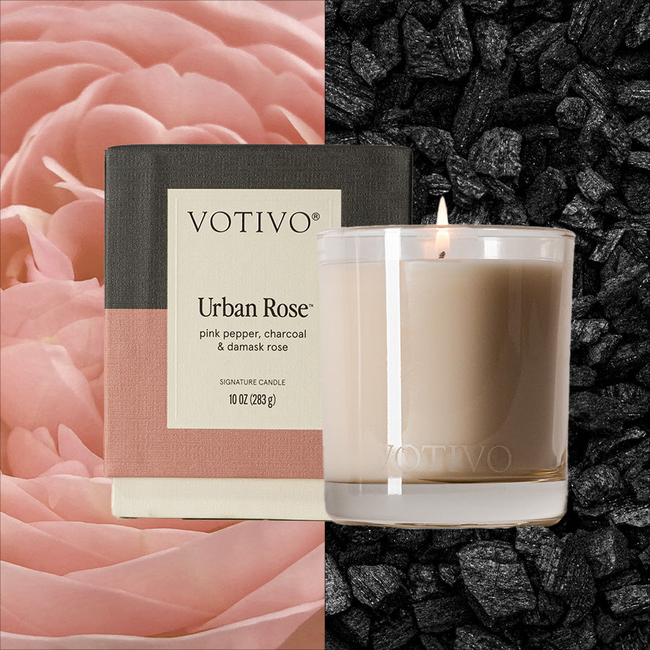 Urban Rose 10 oz. Signature Candle-gallery-32117635842150