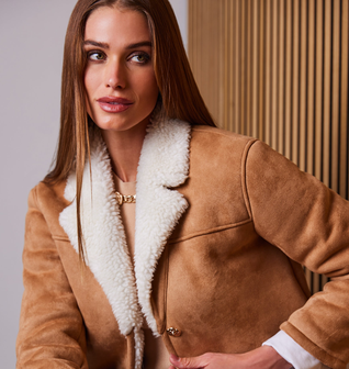 Luvia Faux Shearling Jacket