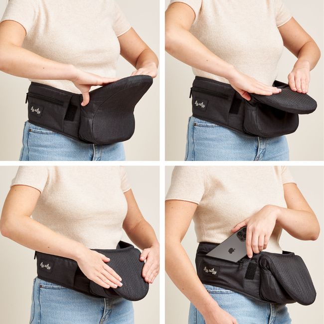 Itzy Hold & Fold™ Hip Seat Baby Carrier-gallery-39914765549739