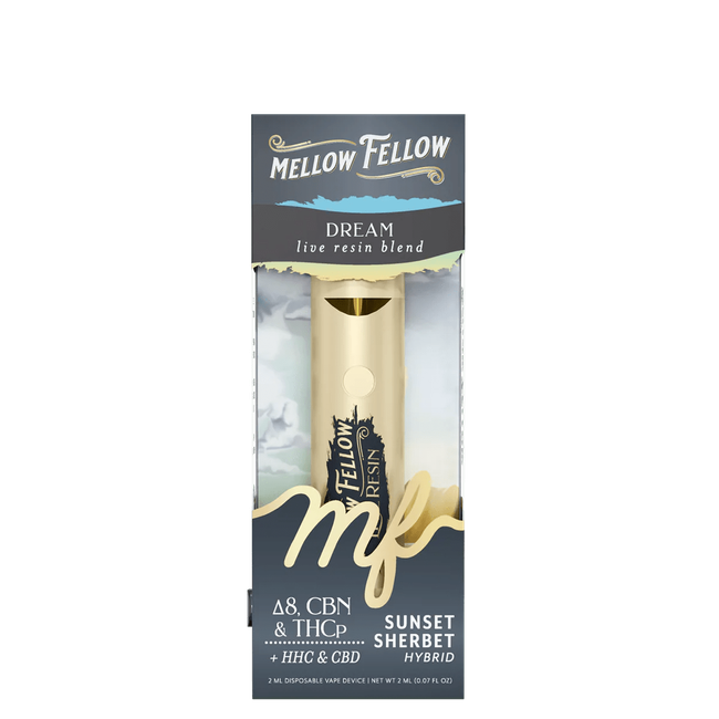 Dream Blend 2ml Live Resin Disposable Vape - Sunset Sherbet (Hybrid)-gallery-37327752462542