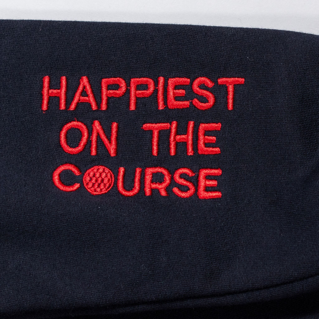 Happiest on the Course™ Quarter Zip Golf Sweatshirt-gallery-36881511317664