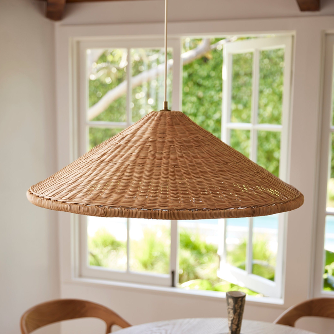 Kasbah Rattan Pendant-gallery-31806406328381