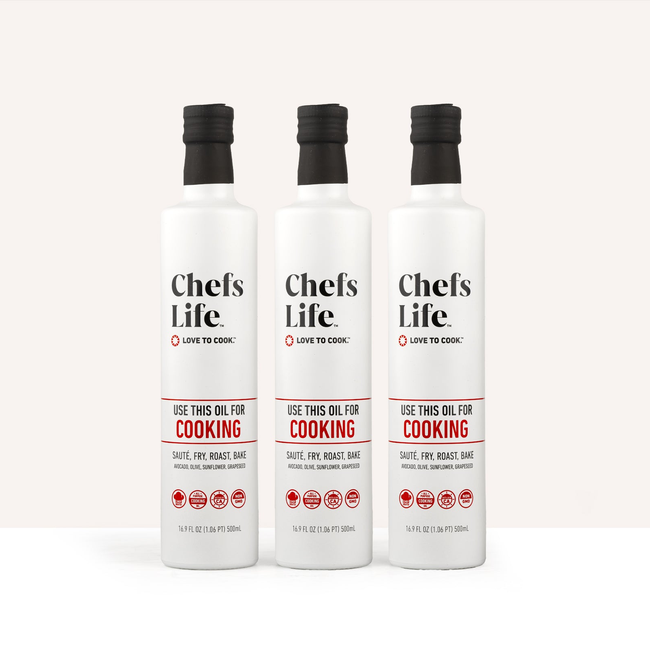 Chefs Life Three Bottle Cooking Oil Bundle-gallery-37335727898801