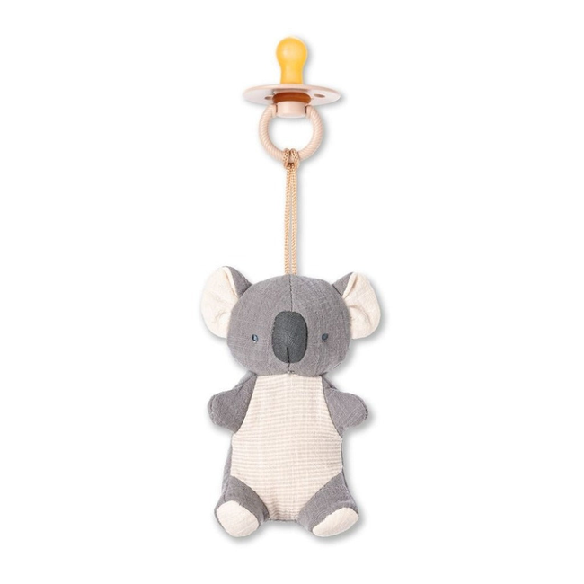 Bitzy Pal™ Natural Rubber Pacifier & Lovey-gallery-32025920635051