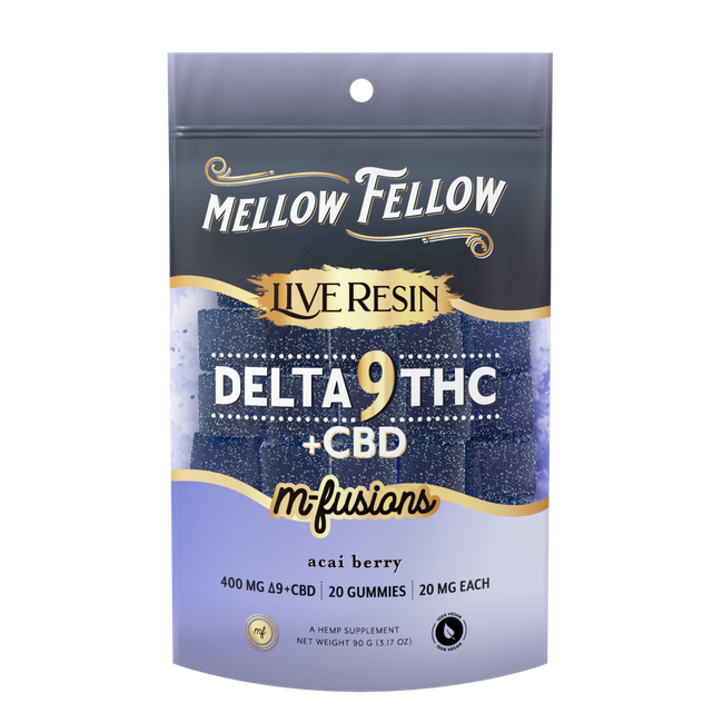 Delta 9 Live Resin Edibles 400mg - Acai-gallery-36335887352014