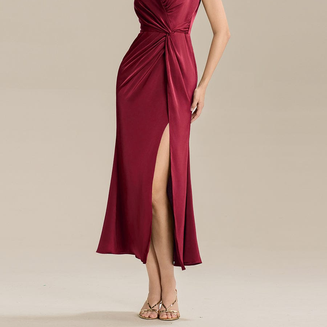 ever CORALINE|Satin High Slit Formal Maxi Dress-gallery-33633303461962