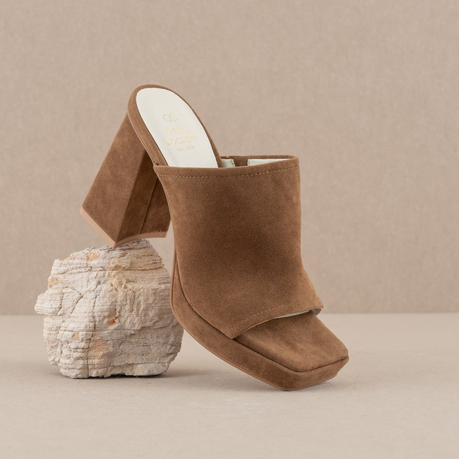 The Vivienne Brown | Slip On Platform heel-gallery-37179829125297