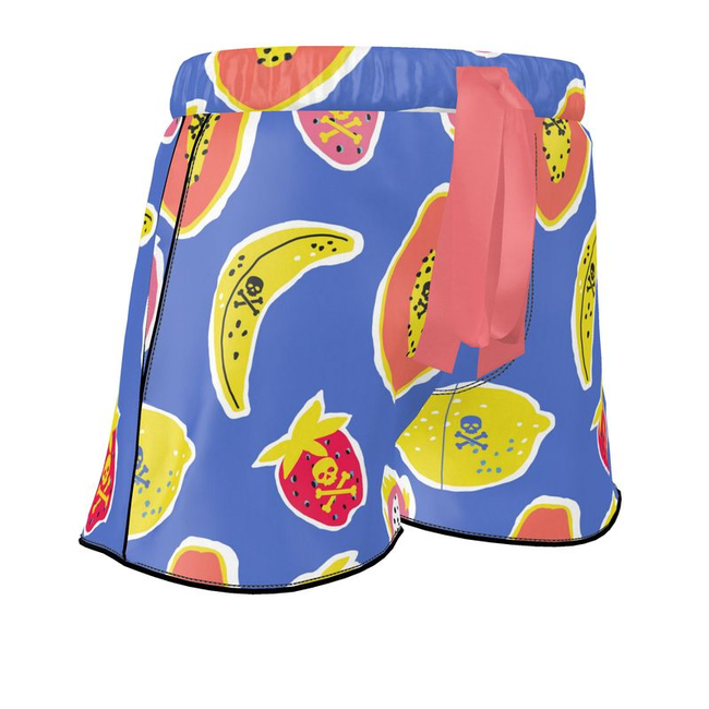 Fruit of the Poisonous Tree Luxury Pajama Shorts-gallery-32171536875586