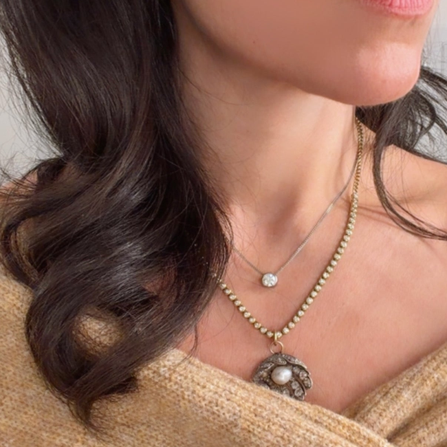 Vintage circa 1960s yellow 18K approx .6ctw sapphire and ruby ram clip statement earrings-gallery-56906653008187