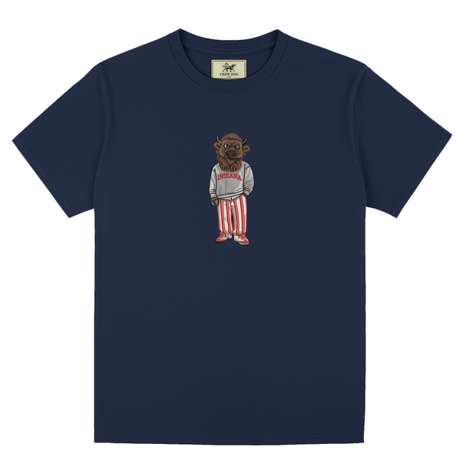 Indiana University Embroidered Tee-gallery-62169362104637