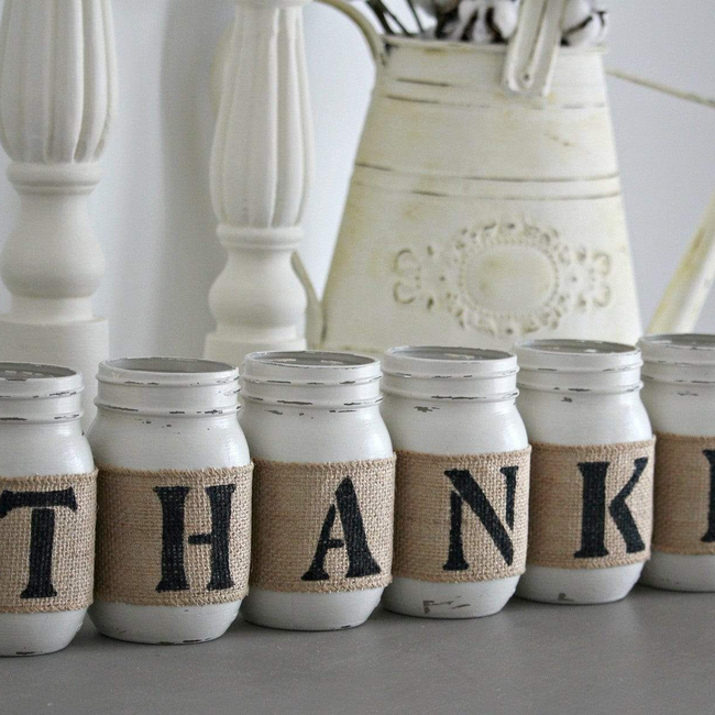 THANKFUL Rustic Home Decor - Two Sided-gallery-2340659527715