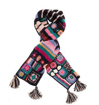 Woodstock Crochet Scarf