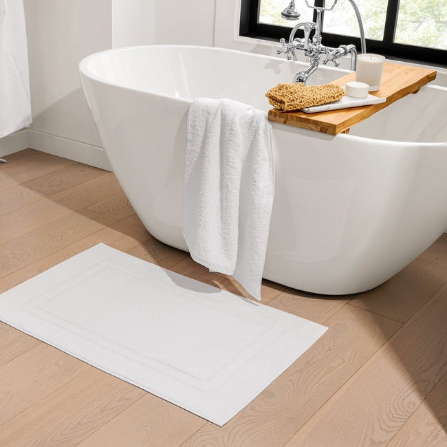 Double Border Bath Mat-gallery-39386473955482