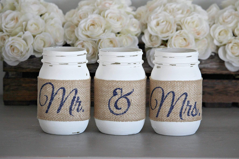 Rustic Bridal Shower Decor -Engagement Gift