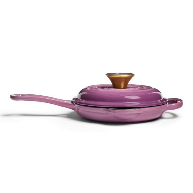 Chef Joe Sasto's Exclusive Enameled Cast Iron Skillet | 0.44QT/0.42L-gallery-54348316377460