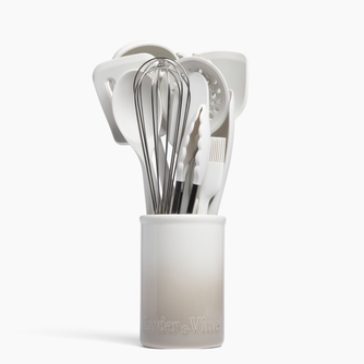 12-Piece Kitchen Utensil Set with Ceramic Crock