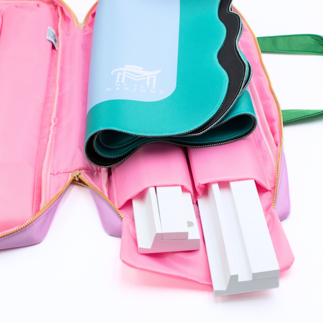 Mahjong Rack Bag | Fits 20" Racks + Folded Mat-gallery-48774468337975