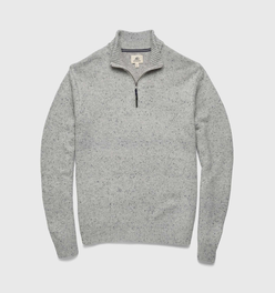 Robbie Mock Sweater - Heather Grey