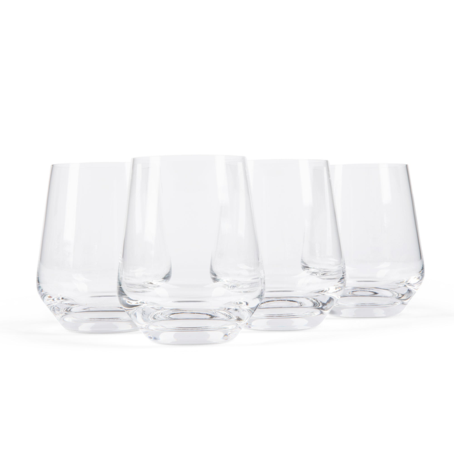 Classic Short Glass Tumbler (4-Piece Set)-gallery-53737638035828
