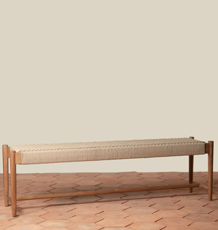 Ingrid Woven Bench
