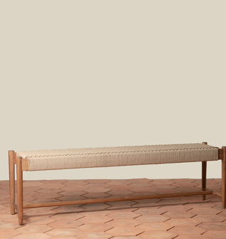 Ingrid Woven Bench