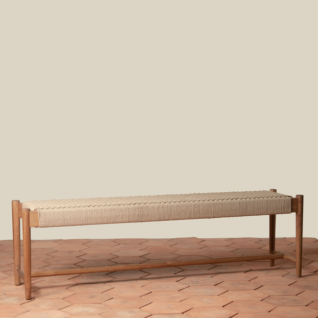 Ingrid Woven Bench-gallery-53801996976498