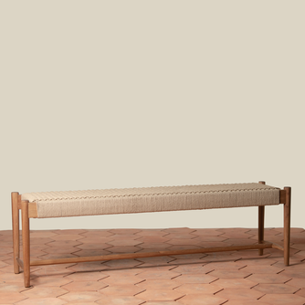 Ingrid Woven Bench