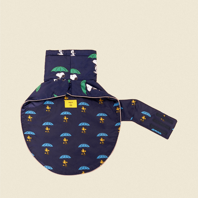 Snoopy and Woodstock Raincoat - Navy-gallery-61747022889246