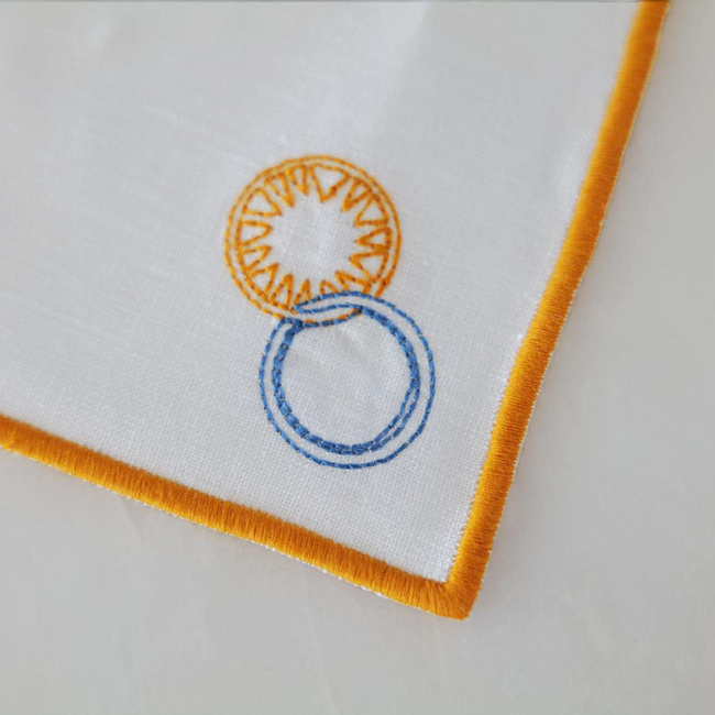 Sueños del Sol Cocktail Napkin (Set of 4)-gallery-47829414183193