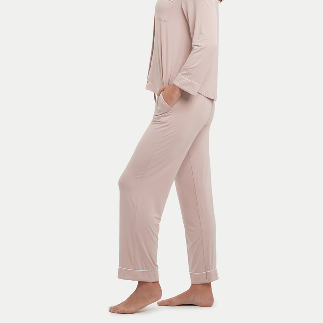 Long Sleeve Bamboo Pajama Set-gallery-41445325439216