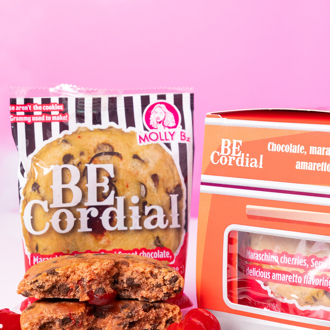 The Be Cordial Cookie - Chocolate, Maraschino Cherry, and Amaretto Flavoring-gallery-42545286185255