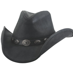 Bullhide Right Now - Leather Cowboy Hat