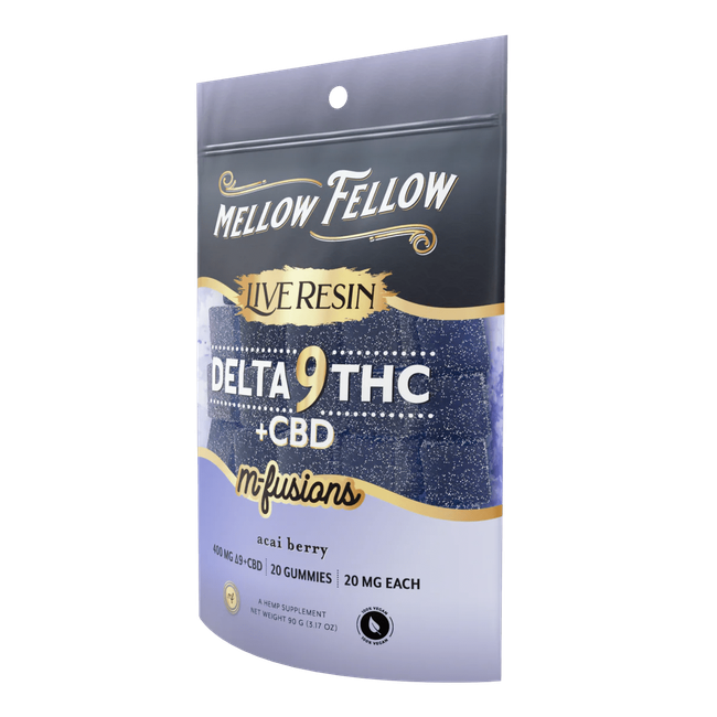 Delta 9 Live Resin Edibles 400mg - Acai-gallery-37327663792334