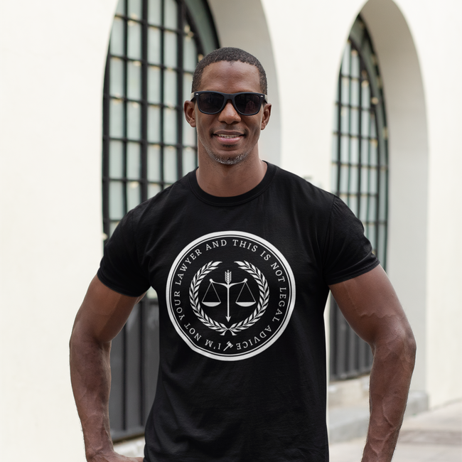 Not your lawyer Big and Tall Tee-gallery-33447485177922