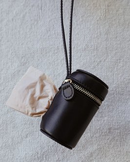 Sh*t Happens Black Poop Bag Holder