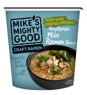 Vegetarian Miso Ramen Noodle Soup Cup
