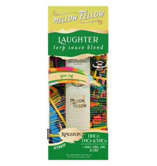 Laughter Blend - Kingston - Terp Sauce 1ml Disposable Vape - Gas OG (Hybrid)