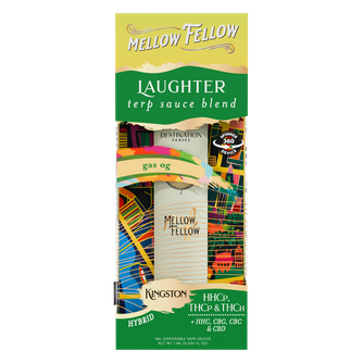 Laughter Blend - Kingston - Terp Sauce 1ml Disposable Vape - Gas OG (Hybrid)