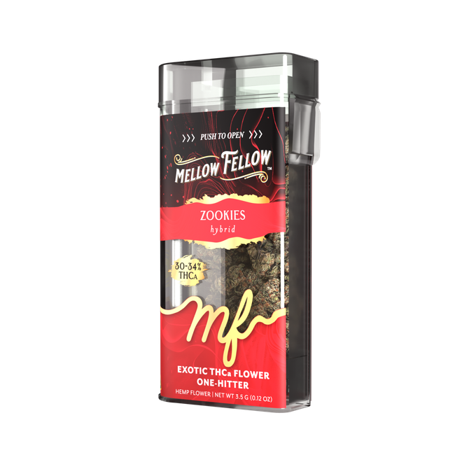 THCa 3.5g Exotic Flower + One Hitter - Zookies (Hybrid)-gallery-38348606832846