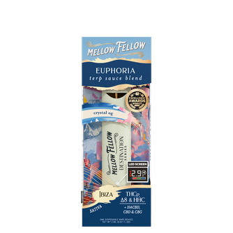 Euphoria Blend - Terp Sauce 2ml Disposable Vape - Crystal OG (Sativa)